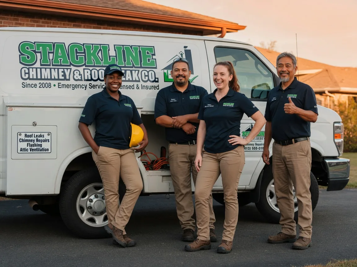 Chimney flashing repair company in Redwater, TX